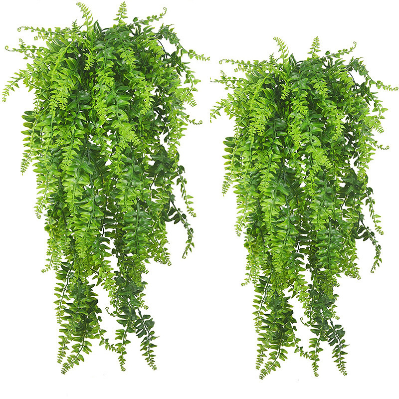 Bonsai Garden Table - 2/4PCS Green Artificial Plants Festival Home