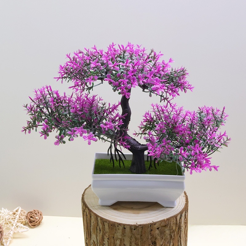 Bonsai Garden Table - Artificial Plastic Plants Bonsai Small Tree
