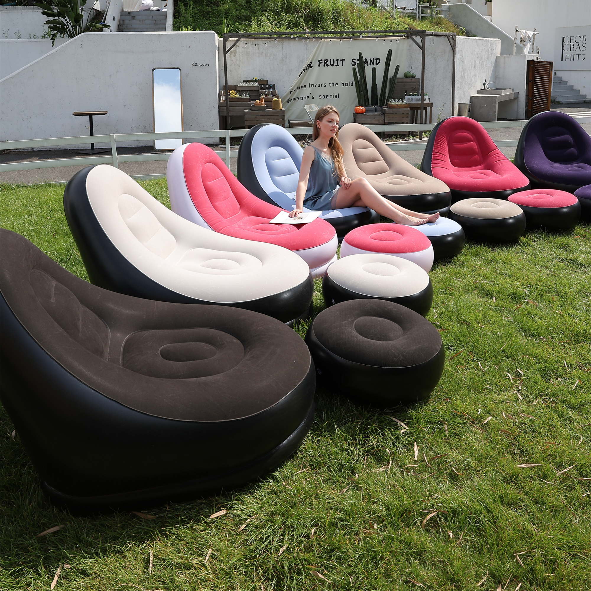 Lazy Couch Sofas Inflatable Ch - Bonsai Garden Bench recension och pris