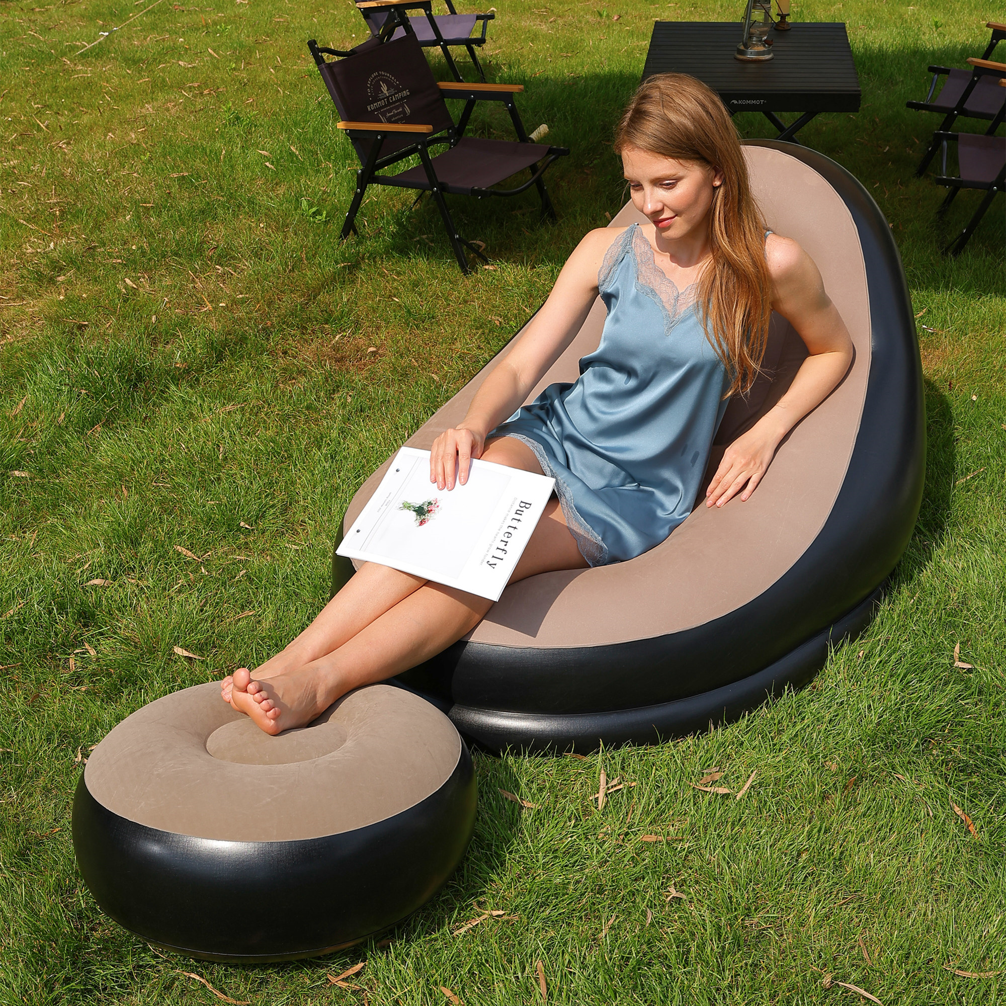 Lazy Couch Sofas Inflatable Ch - Bonsai Garden Bench recension och pris