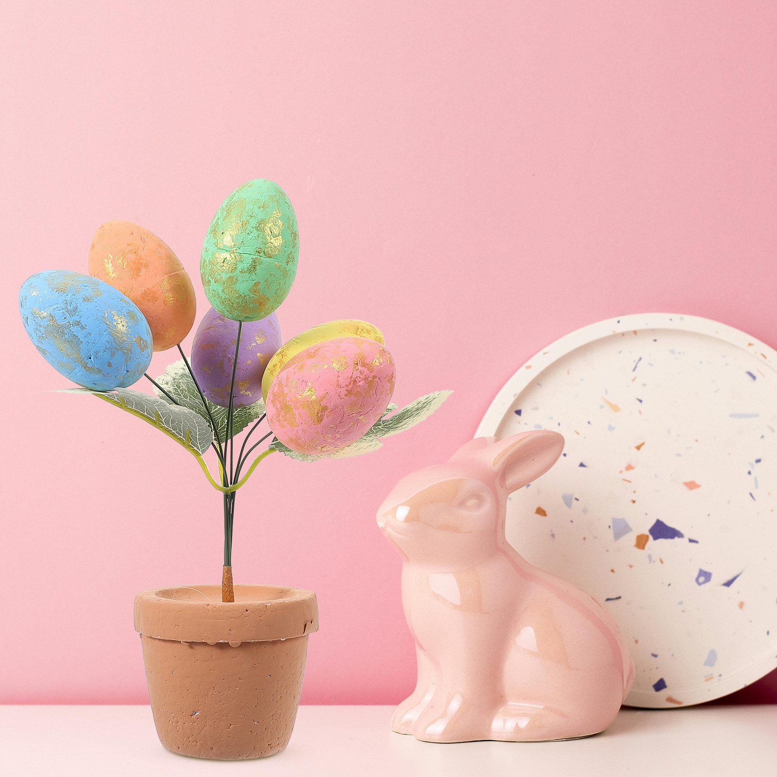 2Pcs Colored Easter Egg Bonsai - Bonsai Garden Photos recension och pris