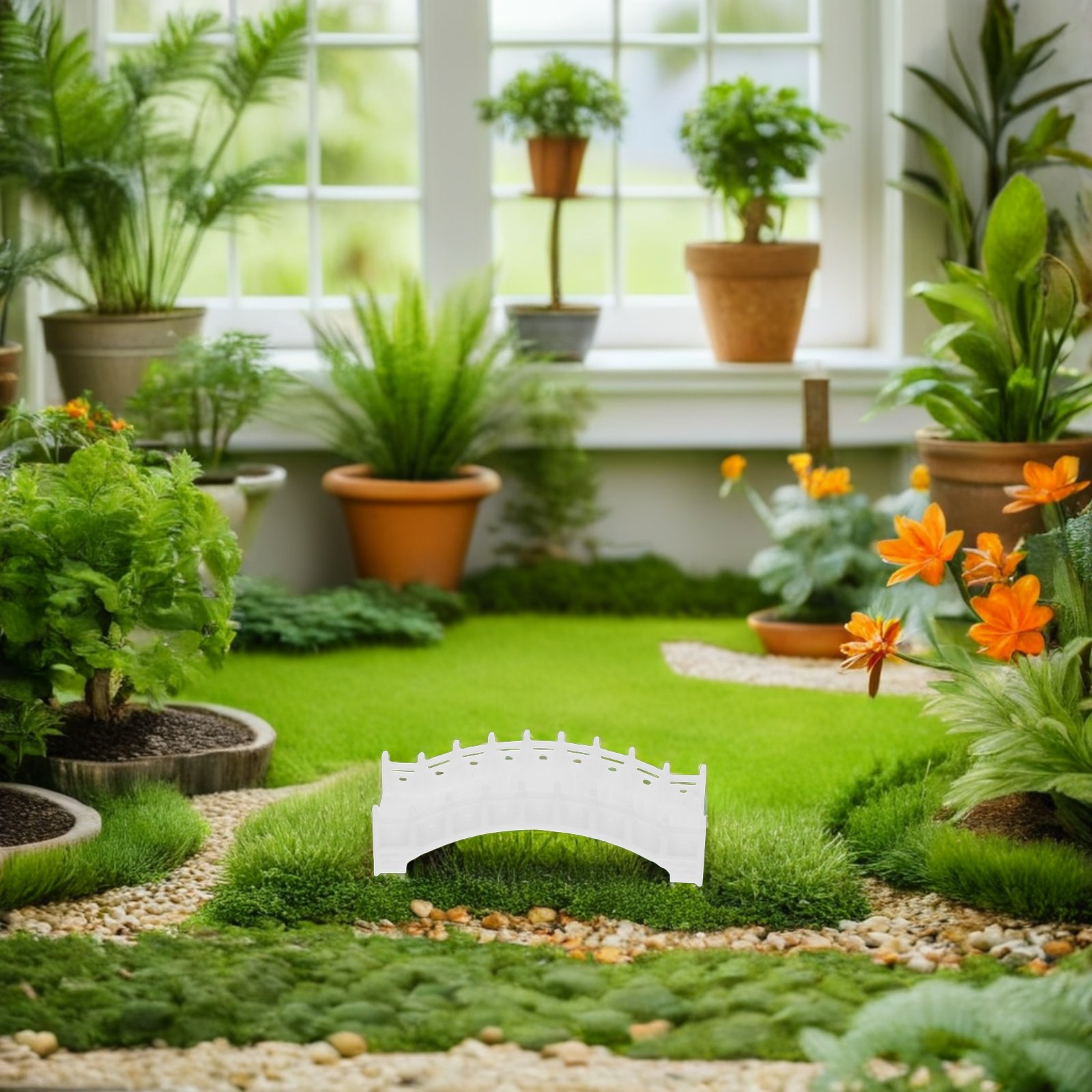 1:100 Scale Miniature Arch Bri - Bonsai Garden Table recension och pris