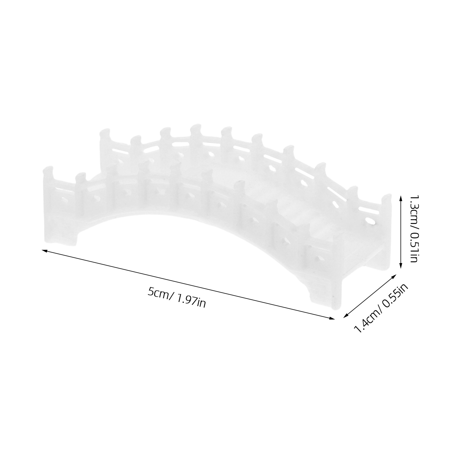 1:100 Scale Miniature Arch Bri - Bonsai Garden Table recension och pris