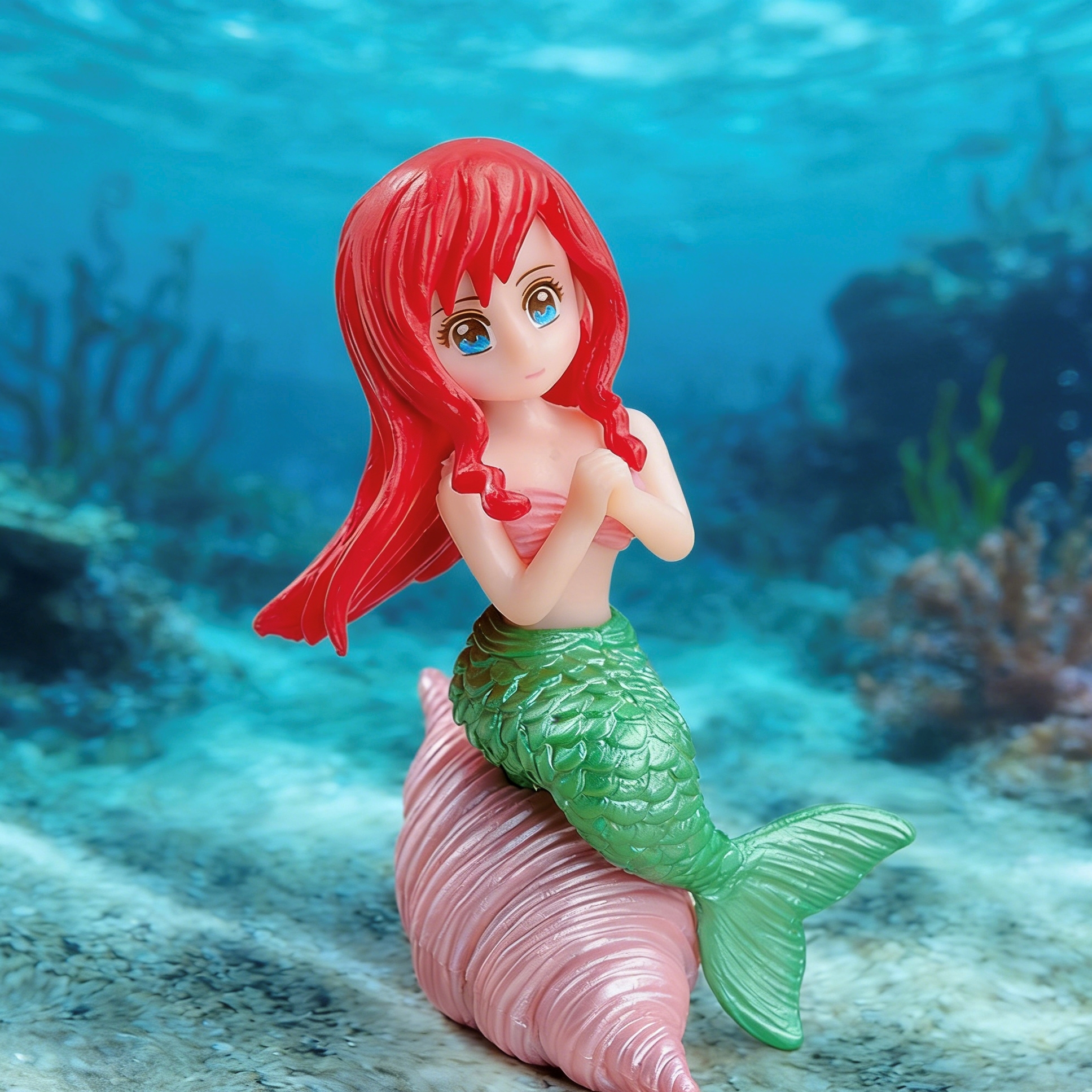 Mermaid Sculpture Mini Figurin - Bonsai Garden Table recension och pris