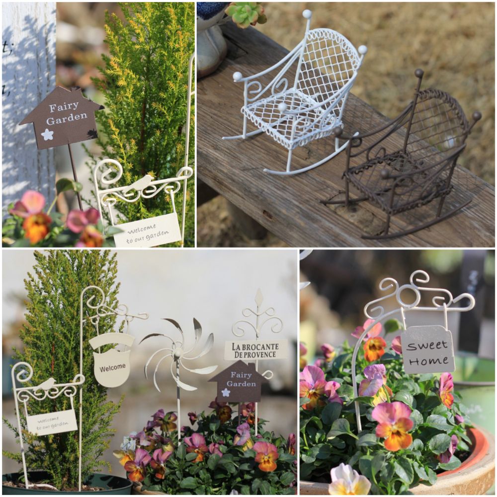 Metal Dollhouse Furniture Desk - Bonsai Garden Photos recension och pris