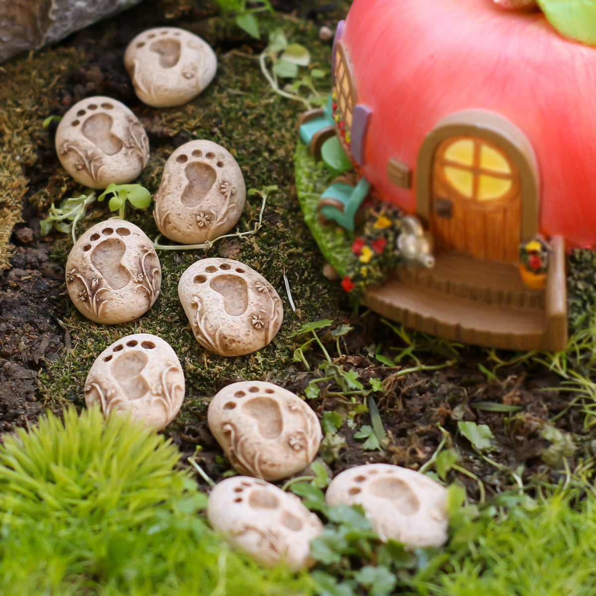 20 Pieces of Garden Footprint  - Bonsai Garden World recension och pris