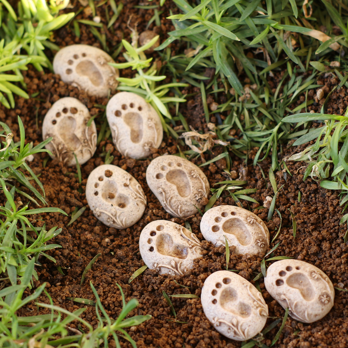 20 Pieces of Garden Footprint  - Bonsai Garden World recension och pris