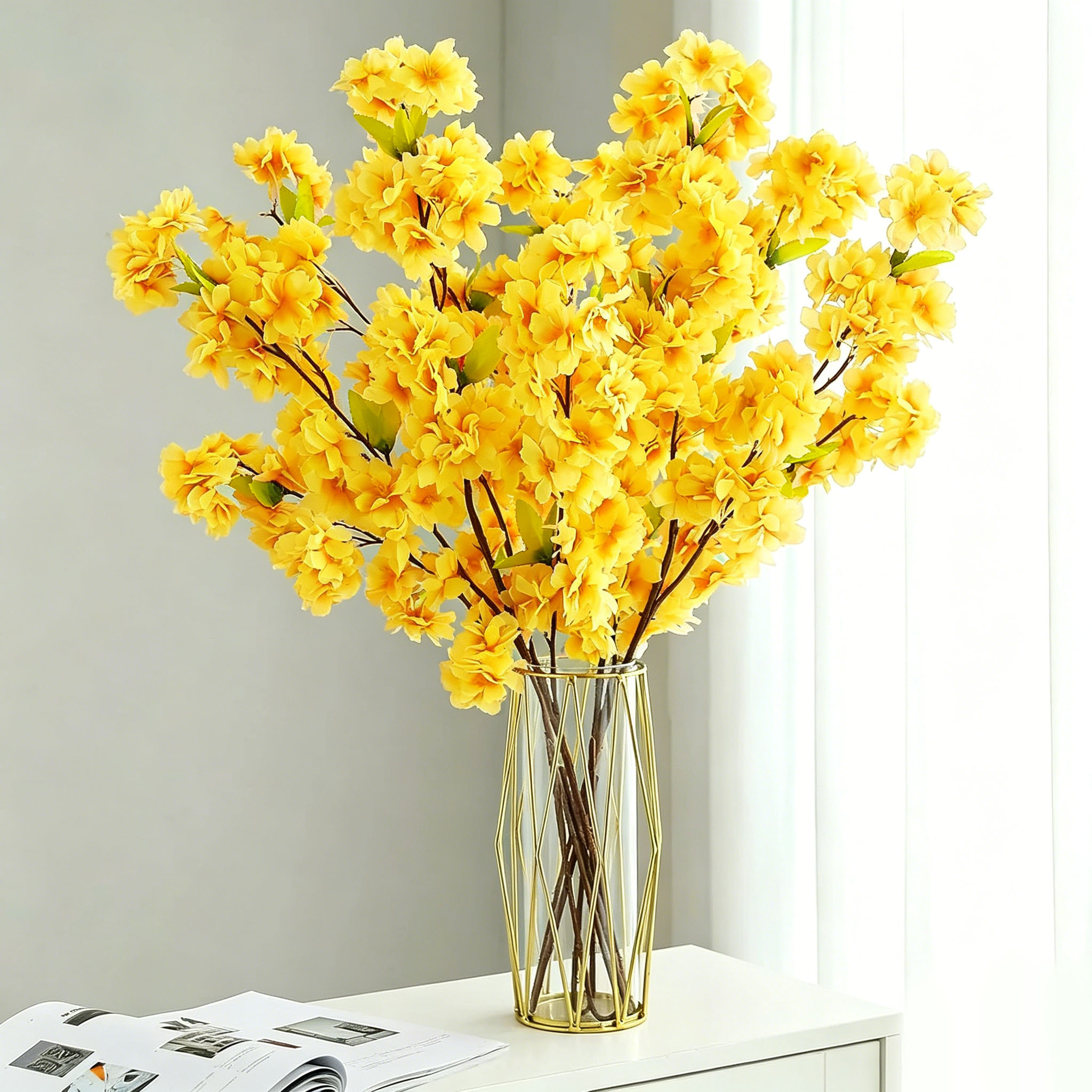 Sakura Artificial Flowers Bouq - Bonsai Garden Table recension och pris