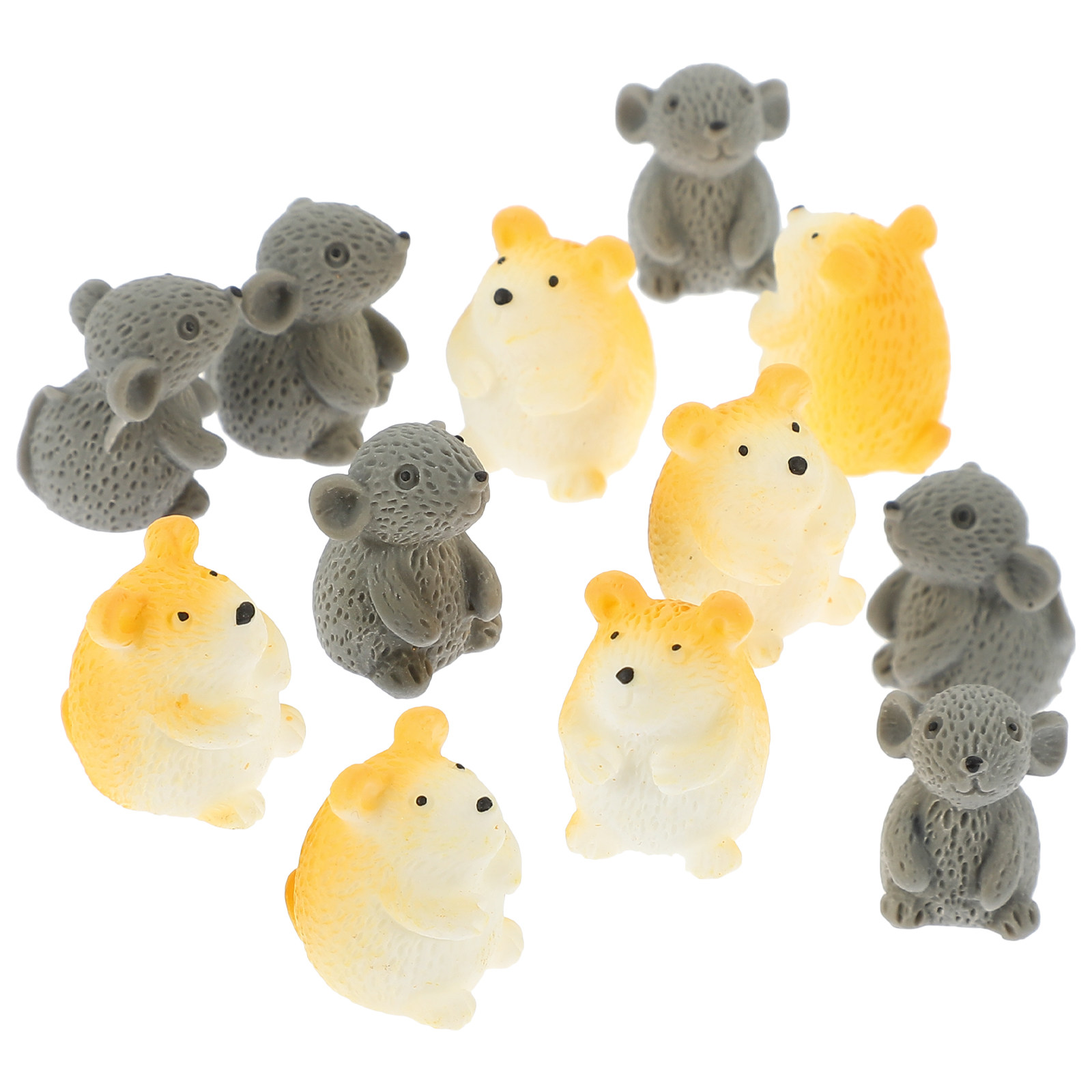 12Pcs Mini Hamster Mouse Ornam - Bonsai Garden Photos recension och pris