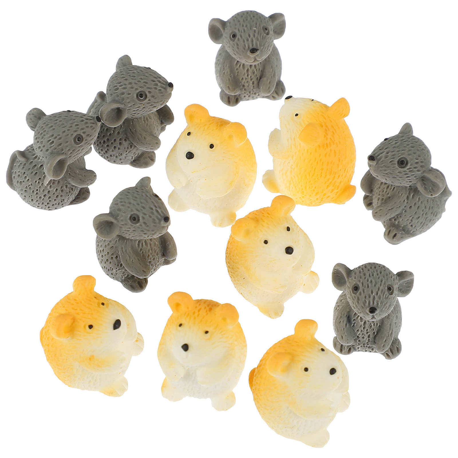 12Pcs Mini Hamster Mouse Ornam - Bonsai Garden Photos recension och pris