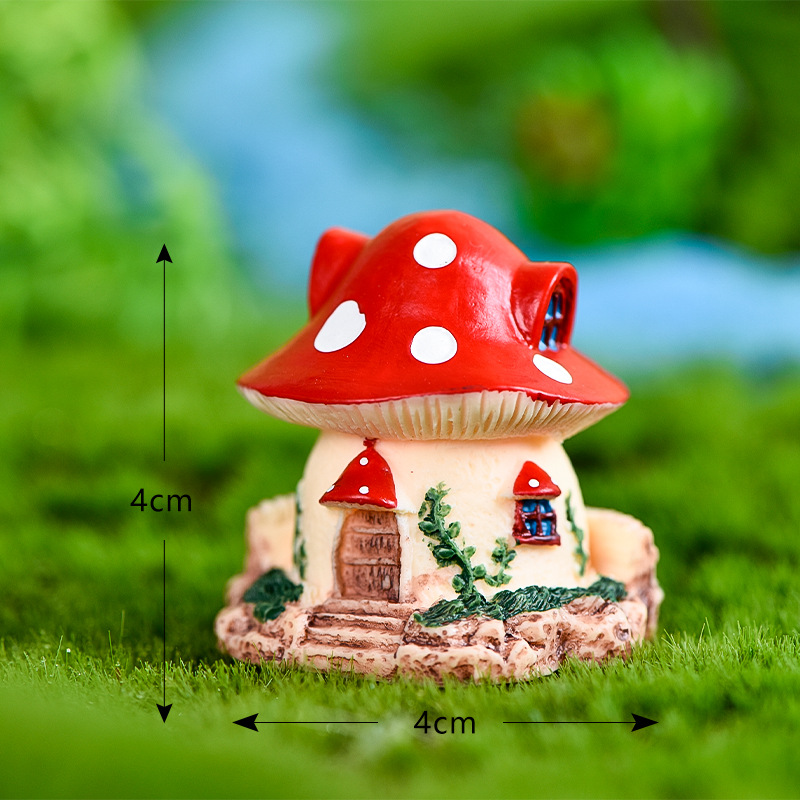 1PC Kawaii Garden Mini Mushroo - Bonsai Garden World recension och pris