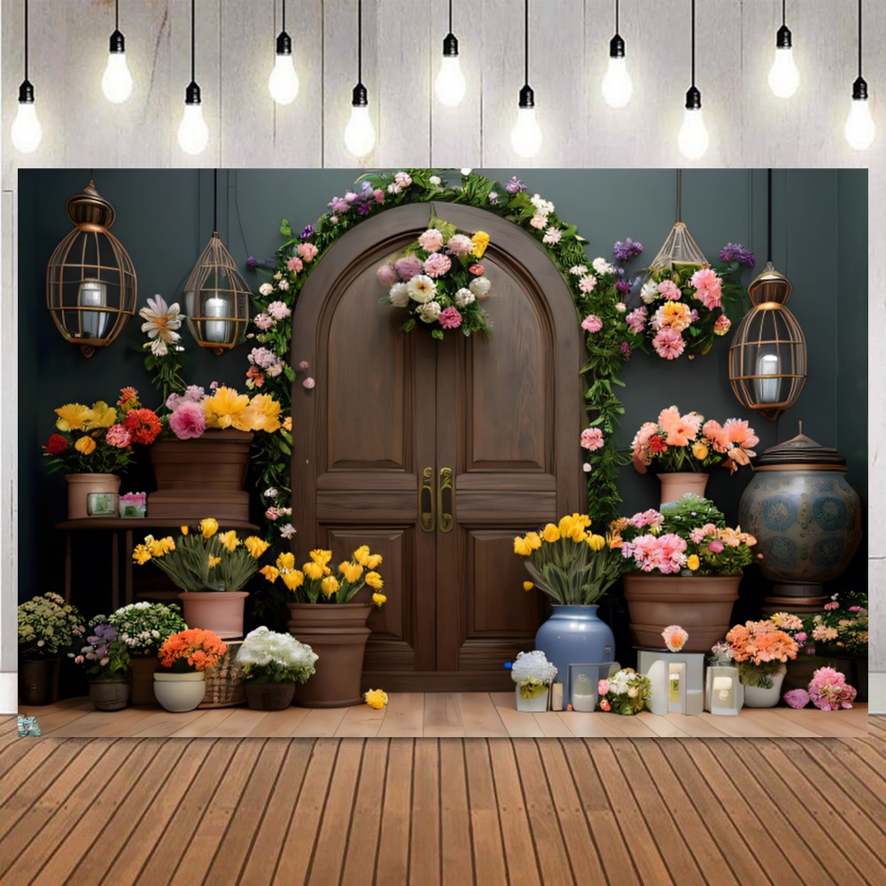Spring Floral Arch Photo Backd - Bonsai Garden Photos recension och pris