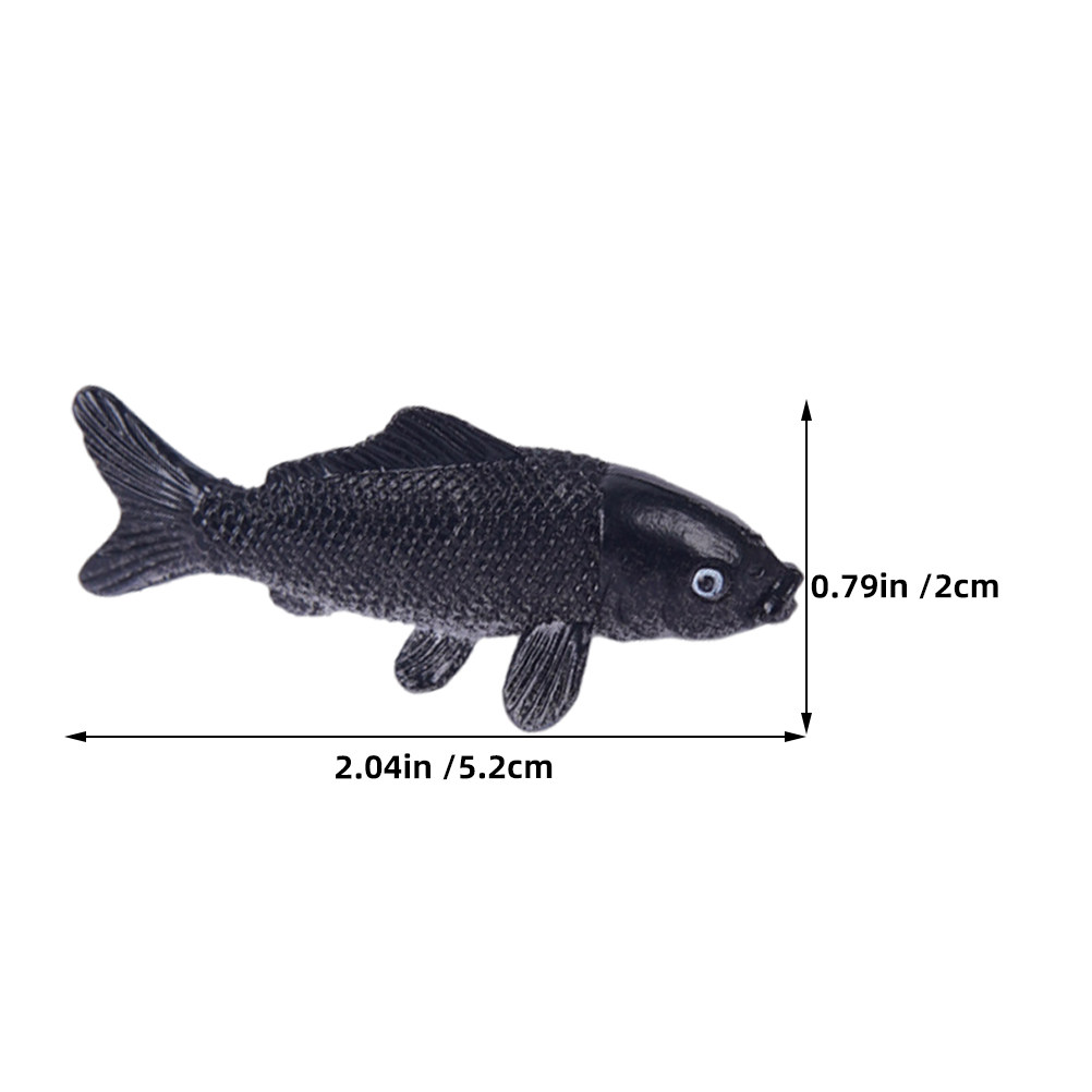 8Pcs Realistic Mini Koi Fish S - Bonsai Koi Garden recension och pris