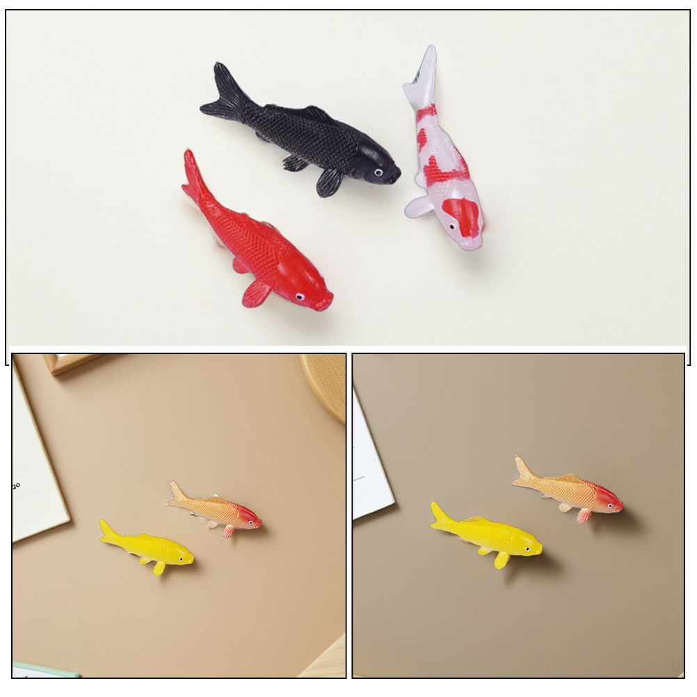 8Pcs Realistic Mini Koi Fish S - Bonsai Koi Garden recension och pris