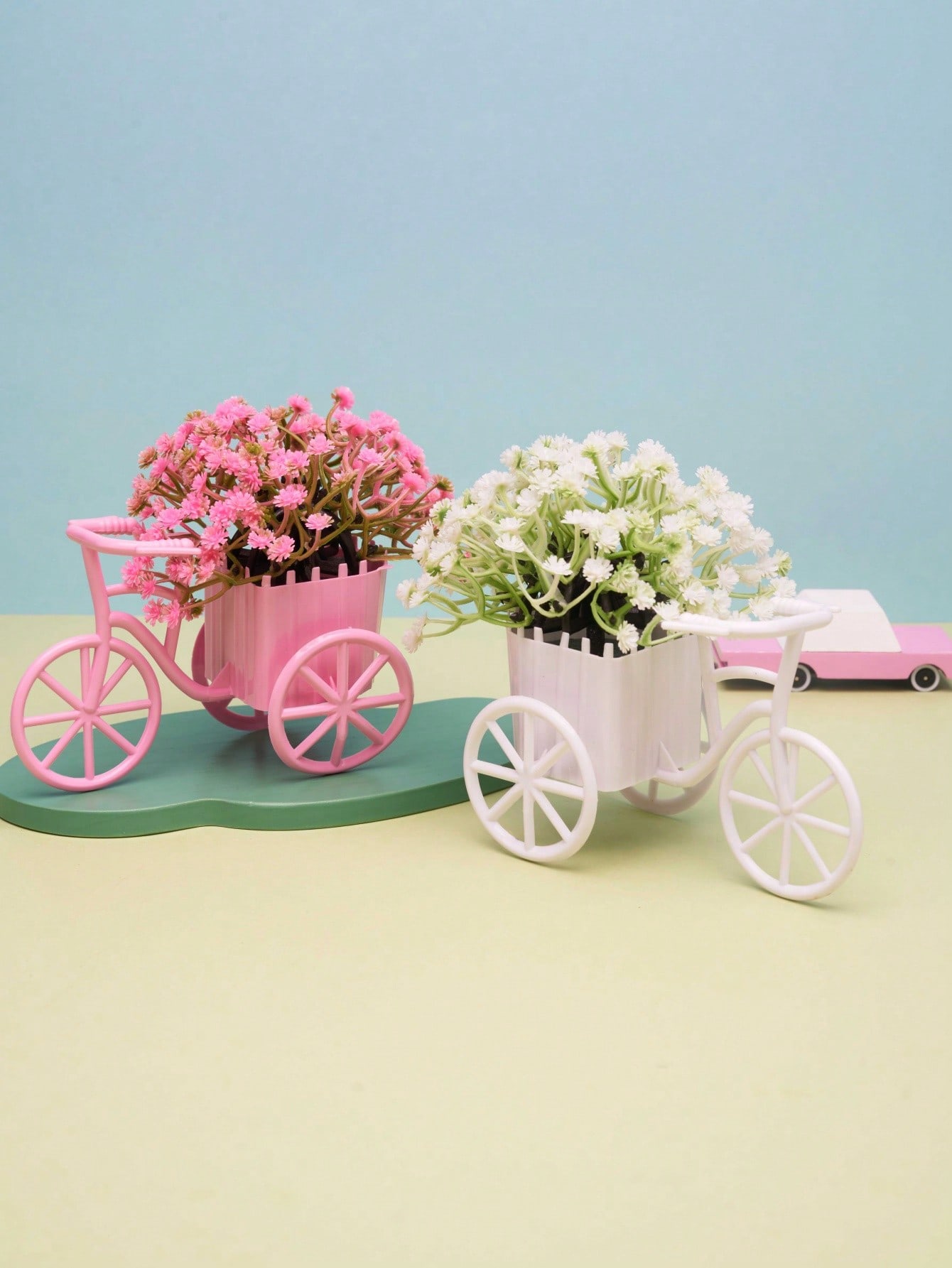 Joivida 1pc Plastic Mini Bicyc - Bonsai Garden Table recension och pris