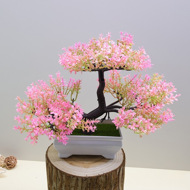 Artificial Plastic Plants Bons - Bonsai Garden Table recension och pris