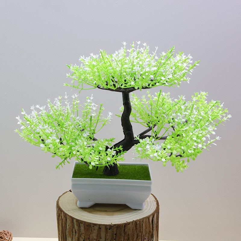 Artificial Plastic Plants Bons - Bonsai Garden Table recension och pris