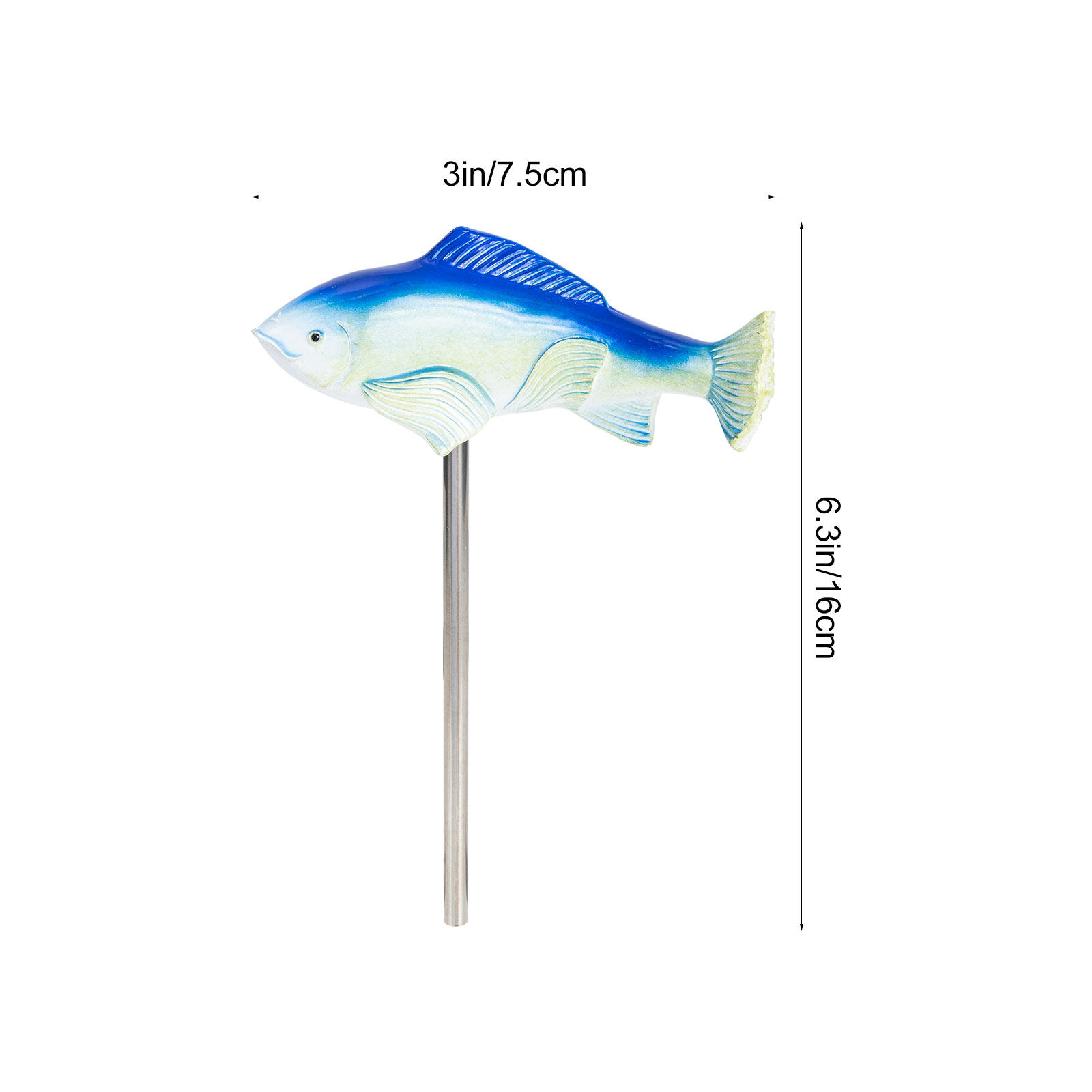 Premium Resin Fish Ornament Ga - Bonsai Koi Garden recension och pris