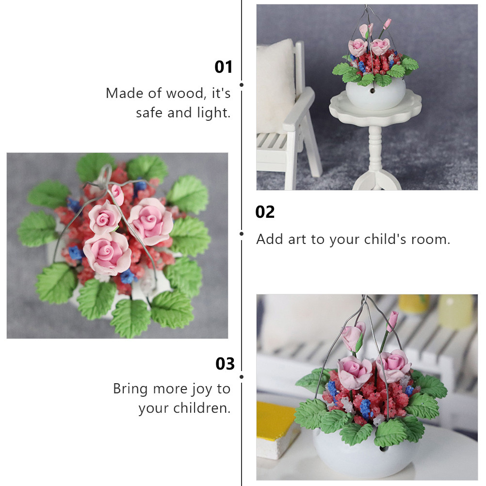 Miniature Flowerpot Decor Resi - Bonsai Garden Photos recension och pris