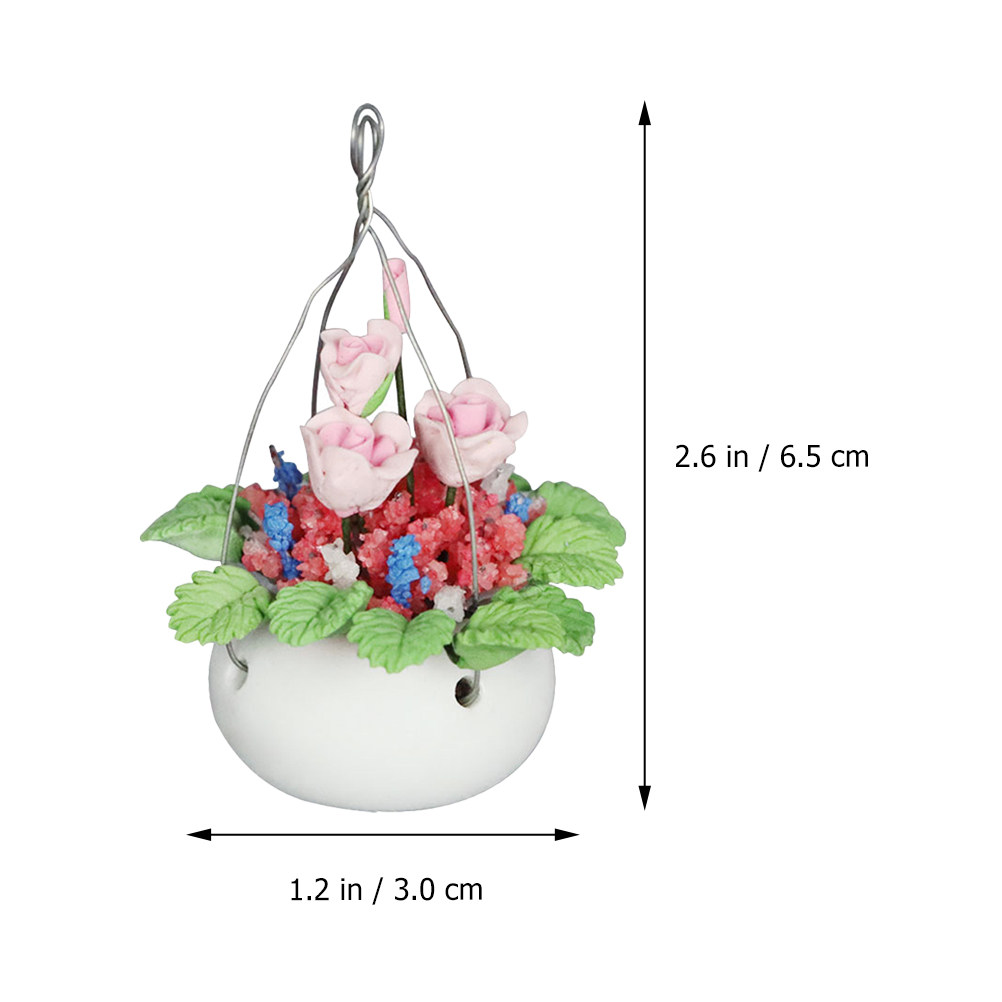 Miniature Flowerpot Decor Resi - Bonsai Garden Photos recension och pris