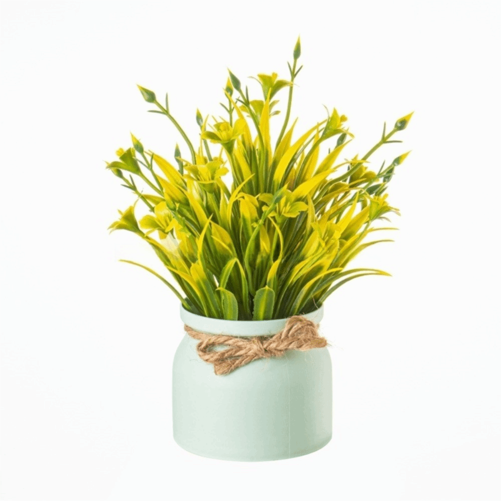 New Fake Potted Flowers Evergr - Bonsai Garden Table recension och pris