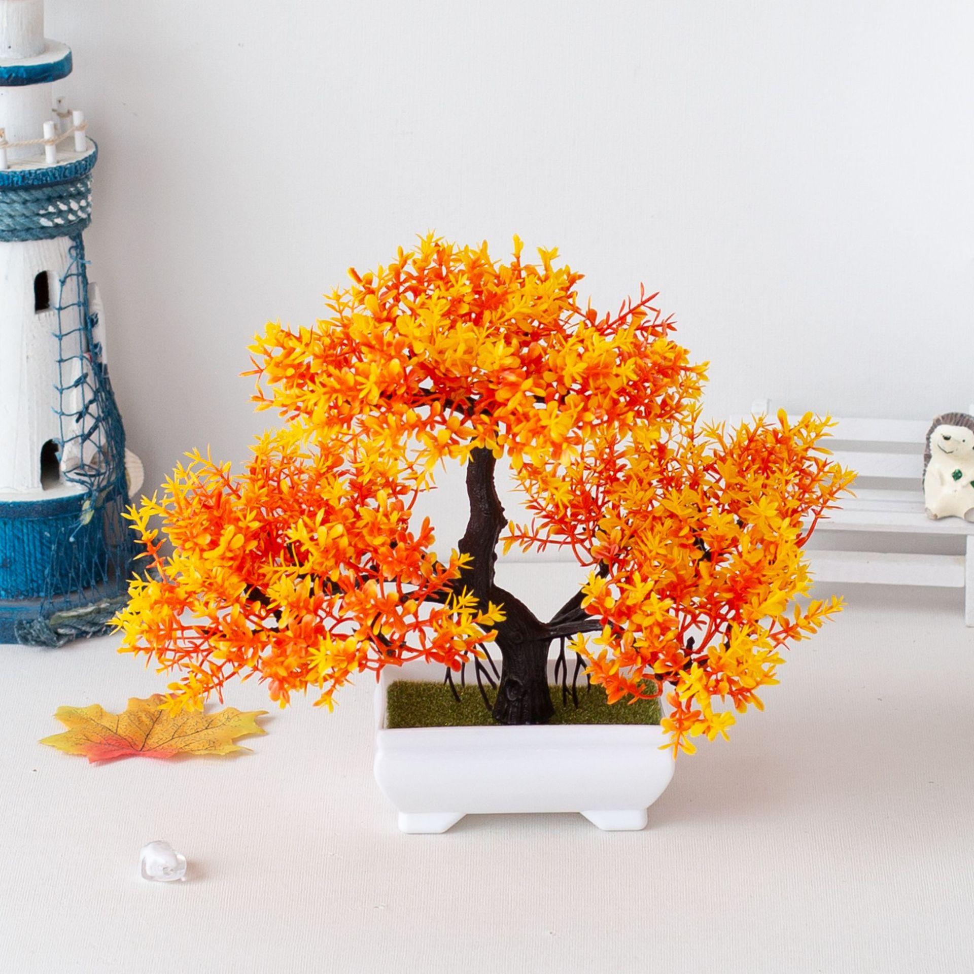1pcs Artificial Plants Bonsai  - Bonsai Garden Table recension och pris