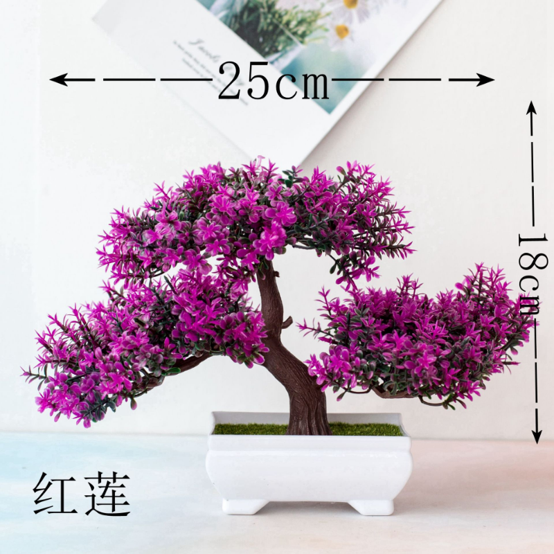 1pcs Artificial Plants Bonsai  - Bonsai Garden Table recension och pris