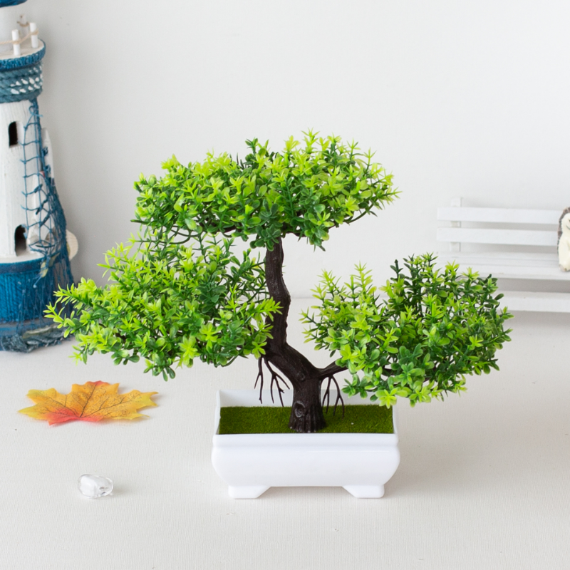 1pcs Artificial Plants Bonsai  - Bonsai Garden Table recension och pris