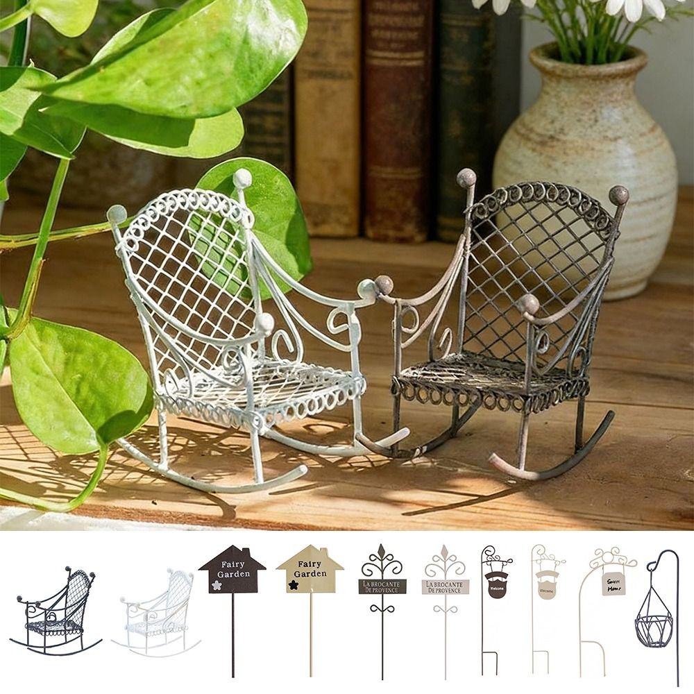 Metal Dollhouse Furniture Whit - Bonsai Garden Photos recension och pris