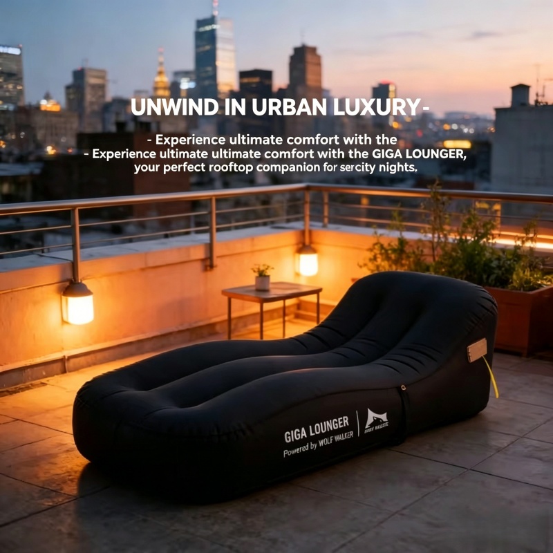TPU Automatic Inflatable Chair - Bonsai Garden Bench recension och pris