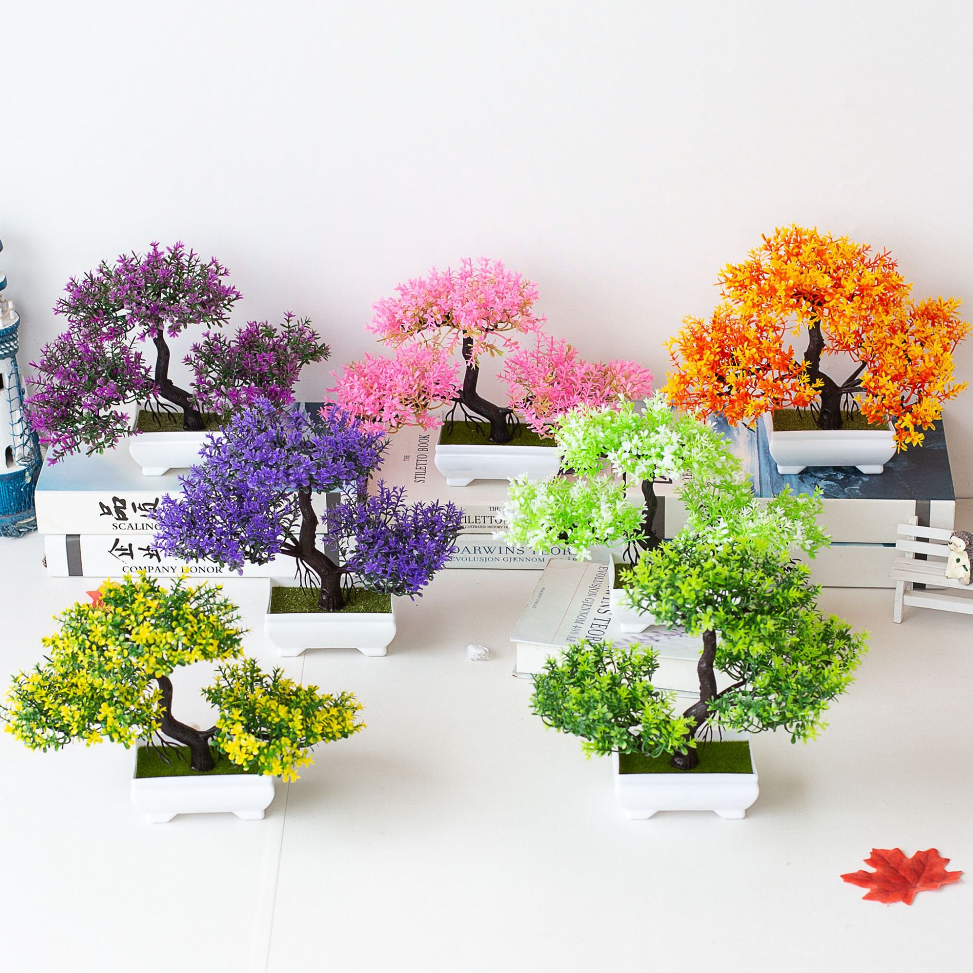 Artificial Plants Bonsai Fake  - Bonsai Garden Table recension och pris